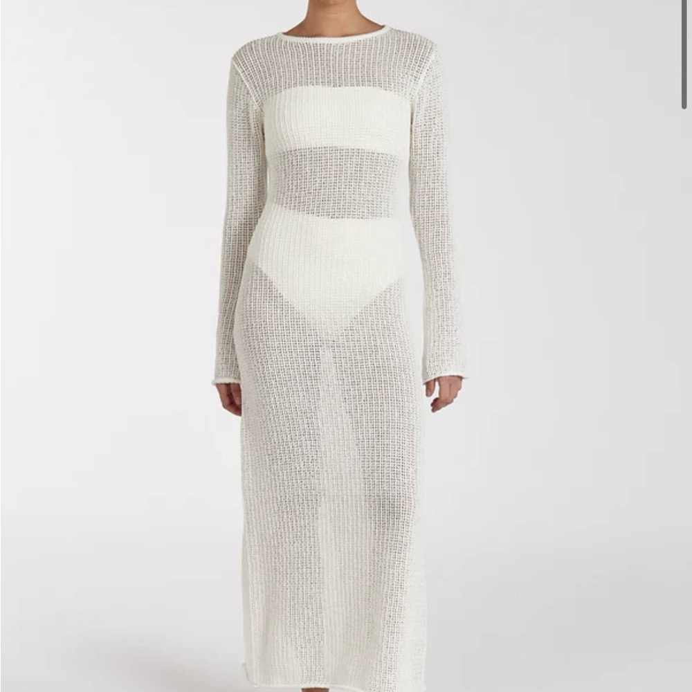 DISSH Margot off white crew dress